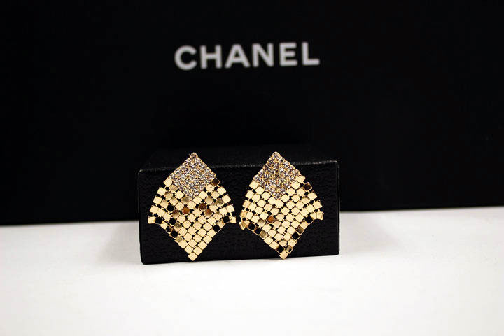 Asma Jewel House pop style gold colour stylish stud earrings for Women/Girls