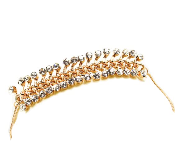 Asma 18K Gold Plated Elegant Chain Bracelet for Women