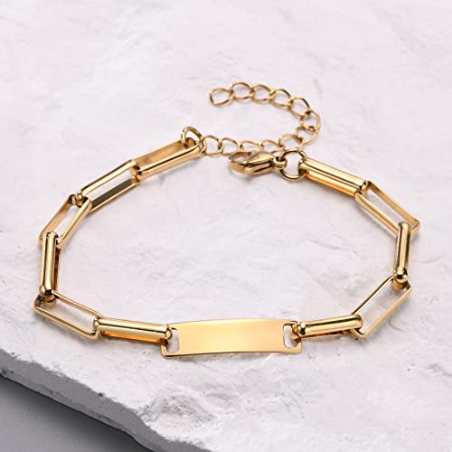 Asma Jewel House gold plated chain design casual bracelet for Women Girls