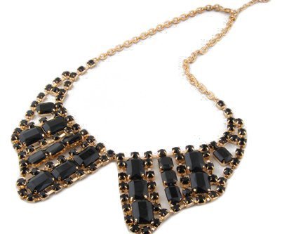 Asma Black Colour Designer Choker Necklace for Women