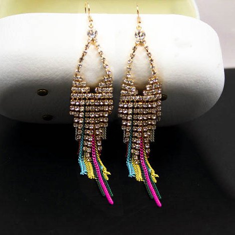 Asma Jewel House multicolour gorgeous tassel earrings for women/girls